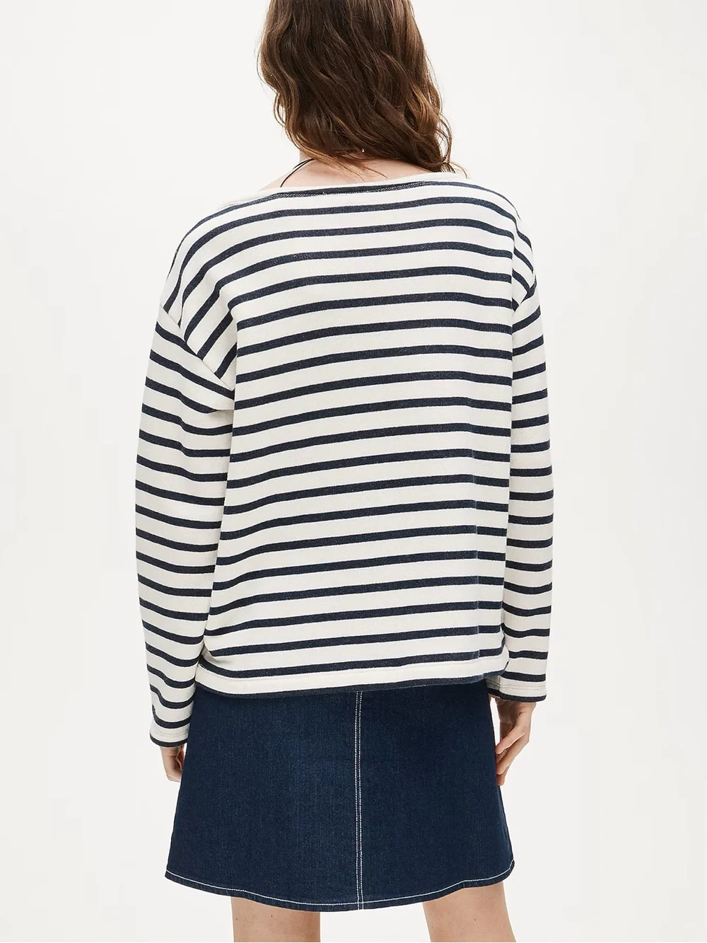 J.Crew Heritage Terry Boatneck Sweatshirt